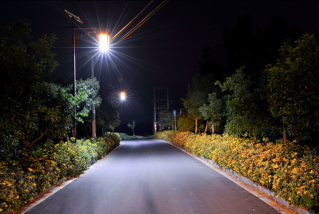 農(nóng)村道路LED太陽(yáng)能路燈