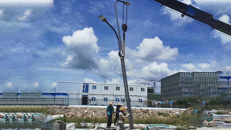 ?？诟叩捅跮ED路燈安裝