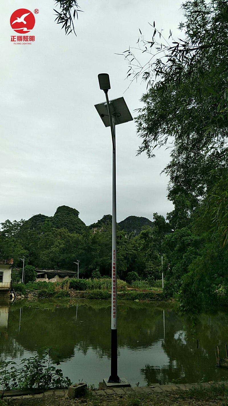 廣西太陽(yáng)能路燈安裝