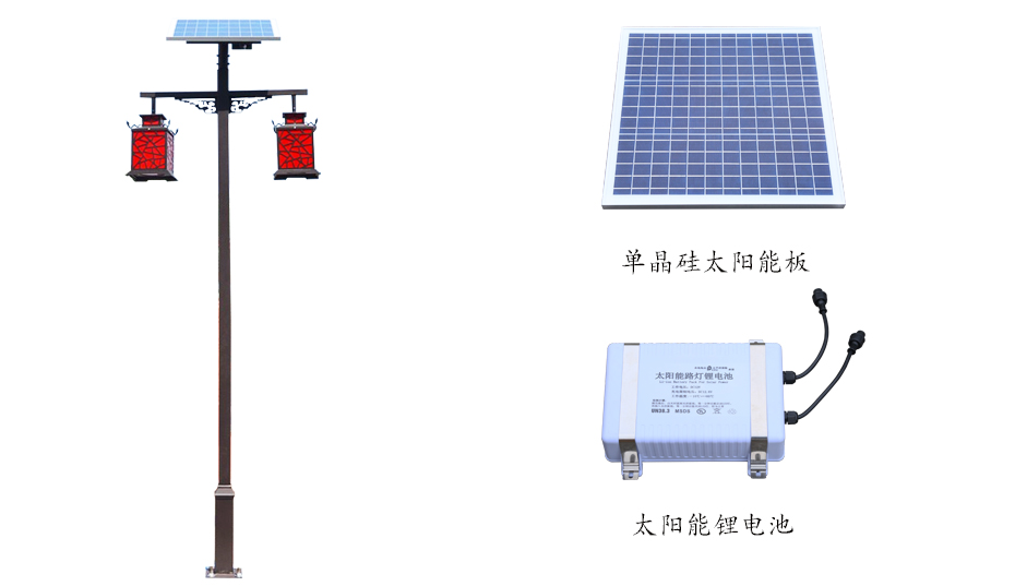 太陽(yáng)能庭院燈 ZX-3010詳情圖