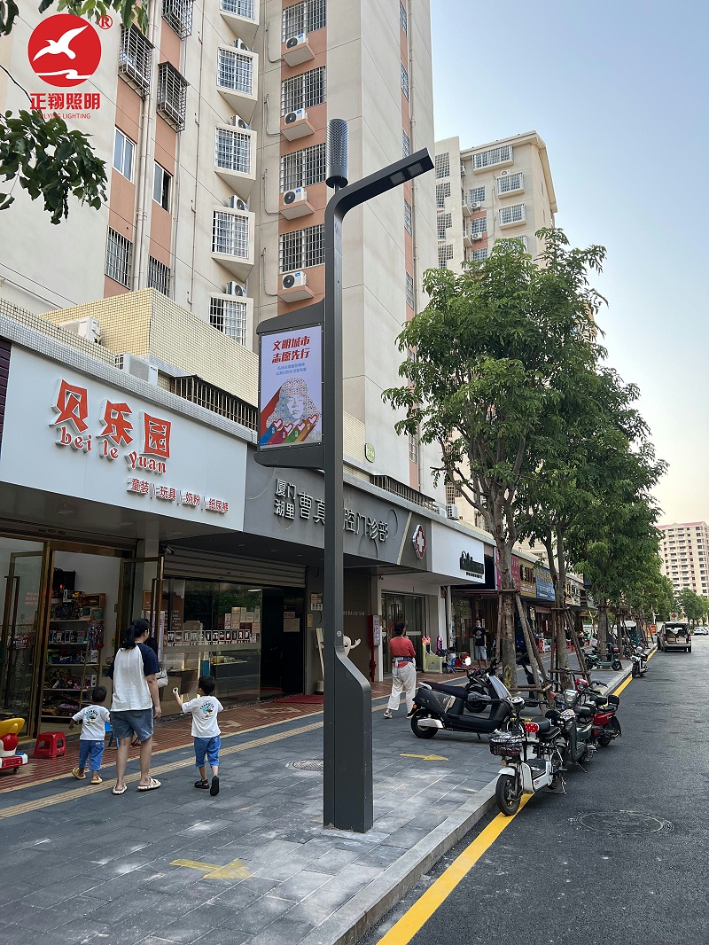 福建省廈門(mén)市湖里區(qū)嘉福社區(qū)智慧路燈-